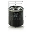 MANN-FILTER MW 68 - Filtre à huile