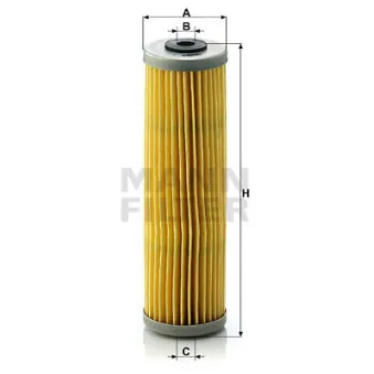 Filtre à carburant MANN-FILTER OEM 40401
