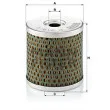 Filtre à carburant MANN-FILTER [P 718/2 x]