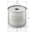 Filtre à carburant MANN-FILTER [P 917/1 x]