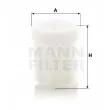 MANN-FILTER U 1003 (10) - Filtre d'urée