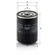 Filtre à huile MANN-FILTER [W 718/2]