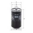 MANN-FILTER WD 724/6 - Filtre hydraulique, boîte automatique