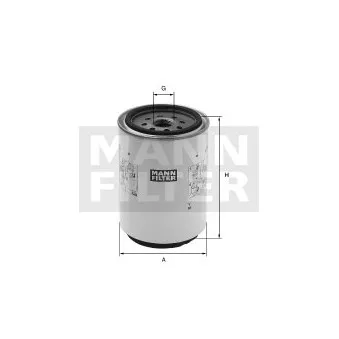 MANN-FILTER WK 1175 x - Filtre à carburant