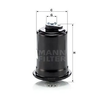 Filtre à carburant MANN-FILTER OEM J1330505