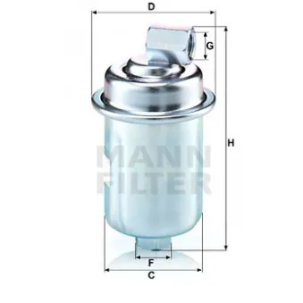 Filtre à carburant MANN-FILTER OEM 3191102100AT