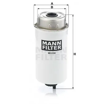 MANN-FILTER WK 8193 - Filtre à carburant