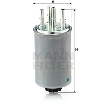 Filtre à carburant MANN-FILTER OEM V48-0020