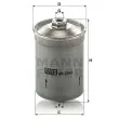 MANN-FILTER WK 830/6 - Filtre à carburant