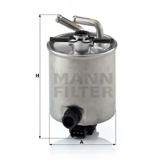 Filtre à carburant MANN-FILTER OEM H433WK