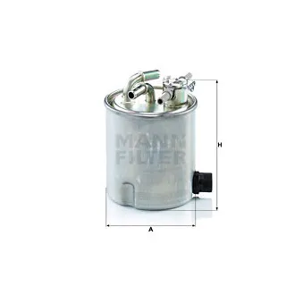 Filtre à carburant MANN-FILTER OEM B31045PR