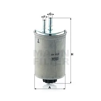 MANN-FILTER WK 9036 - Filtre à carburant