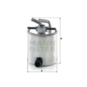 MANN-FILTER WK 920/6 - Filtre à carburant