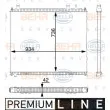 Radiateur basse température, intercooler BEHR HELLA SERVICE [8MK 376 701-961]