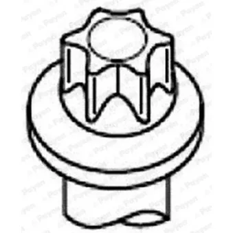 Jeu de boulons de culasse de cylindre PAYEN HBS530