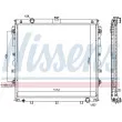 NISSENS 606523 - Radiateur, refroidissement du moteur