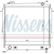 NISSENS 60987 - Radiateur, refroidissement du moteur