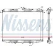 NISSENS 62070A - Radiateur, refroidissement du moteur