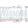 NISSENS 62834 - Radiateur, refroidissement du moteur
