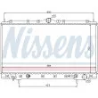 NISSENS 62867 - Radiateur, refroidissement du moteur