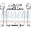 NISSENS 62875 - Radiateur, refroidissement du moteur