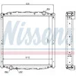 NISSENS 62880A - Radiateur, refroidissement du moteur
