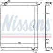 Radiateur, refroidissement du moteur NISSENS [63444]