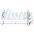 Radiateur, refroidissement du moteur NISSENS [63618]