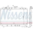 NISSENS 64168 - Radiateur, refroidissement du moteur