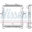 NISSENS 65476 - Radiateur, refroidissement du moteur