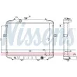 Radiateur, refroidissement du moteur NISSENS [67499]