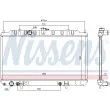 NISSENS 68807 - Radiateur, refroidissement du moteur