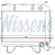 NISSENS 694050 - Radiateur, refroidissement du moteur