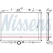 NISSENS 694510 - Radiateur, refroidissement du moteur