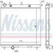 NISSENS 699744 - Radiateur, refroidissement du moteur