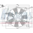 Ventilateur, refroidissement du moteur NISSENS [85060]