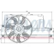 Ventilateur, refroidissement du moteur NISSENS [85078]