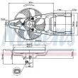 NISSENS 85135 - Ventilateur, refroidissement du moteur