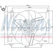 Ventilateur, refroidissement du moteur NISSENS [85143]