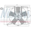 Ventilateur, refroidissement du moteur NISSENS [85155]