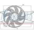 Ventilateur, refroidissement du moteur NISSENS [85220]