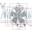 Ventilateur, refroidissement du moteur NISSENS [85274]