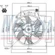 NISSENS 85338 - Ventilateur, refroidissement du moteur