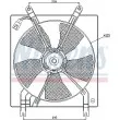 Ventilateur, refroidissement du moteur NISSENS [85447]