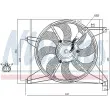 Ventilateur, refroidissement du moteur NISSENS [85589]