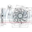 Ventilateur, refroidissement du moteur NISSENS [85637]