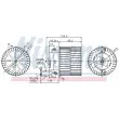 NISSENS 87057 - Pulseur d'air habitacle