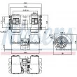Pulseur d'air habitacle NISSENS [87194]