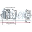 NISSENS 89132 - Compresseur, climatisation