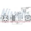 NISSENS 89857 - Compresseur, climatisation
